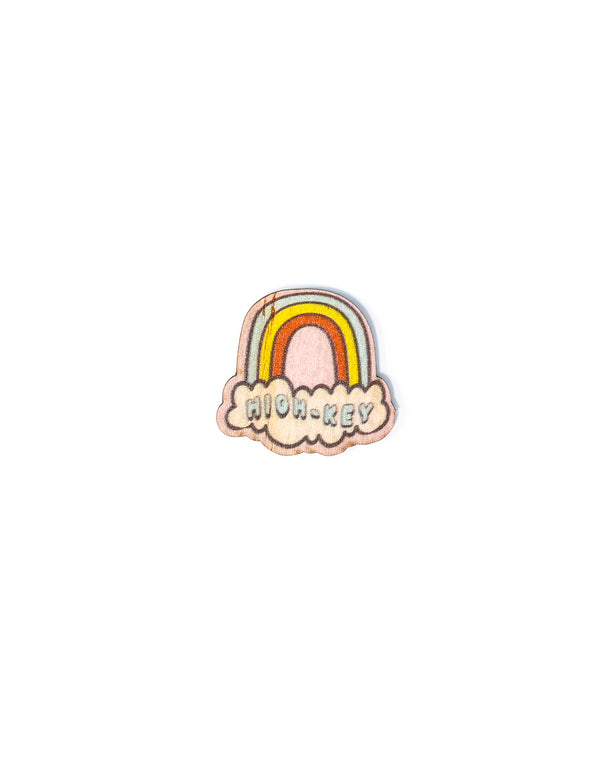 10003: woo_D. Pin High-Key Rainbow