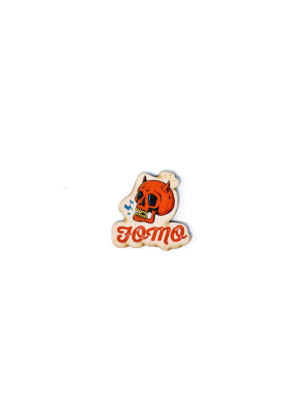 10035: woo_D. Pin FOMO Skull