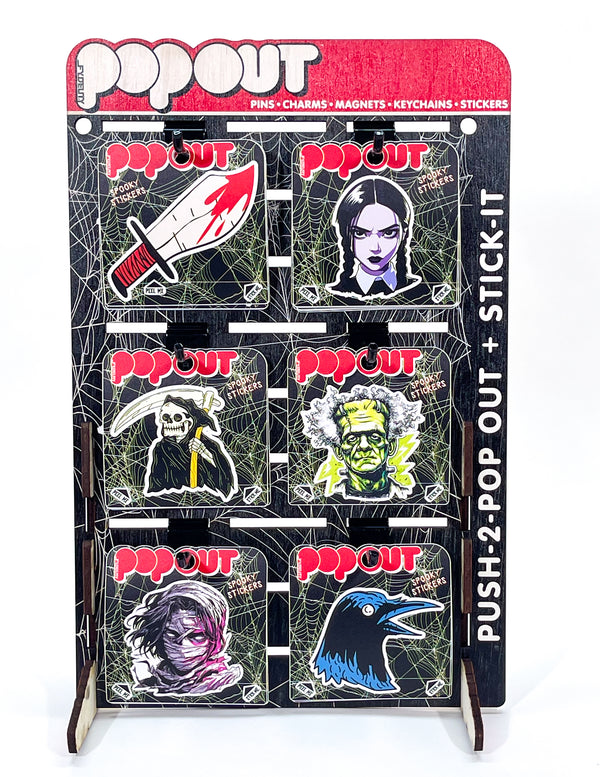 10101: POPOUT Sticker Display Stand- 6 Styles