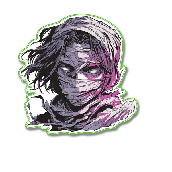 10114: POPOUT Sticker-L Mummy Face