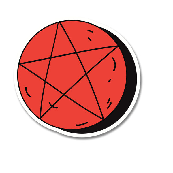 10120: POPOUT Sticker-L Pentagram