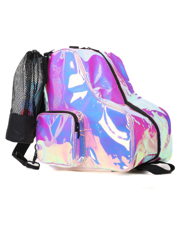 98171: Freewheelin' Roller Skate Bag Pack | Mirridescent Pink