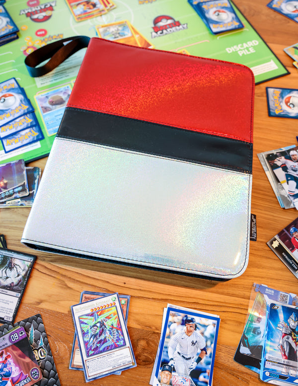 44010: Trading Card Binder |9 Pocket| Belt Ball Laser
