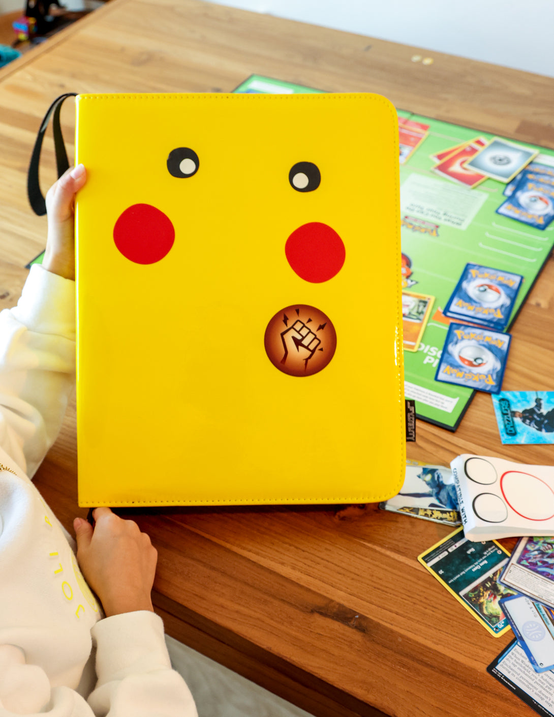 44021: Trading Card Binder |9 Pocket| Patent Yellow