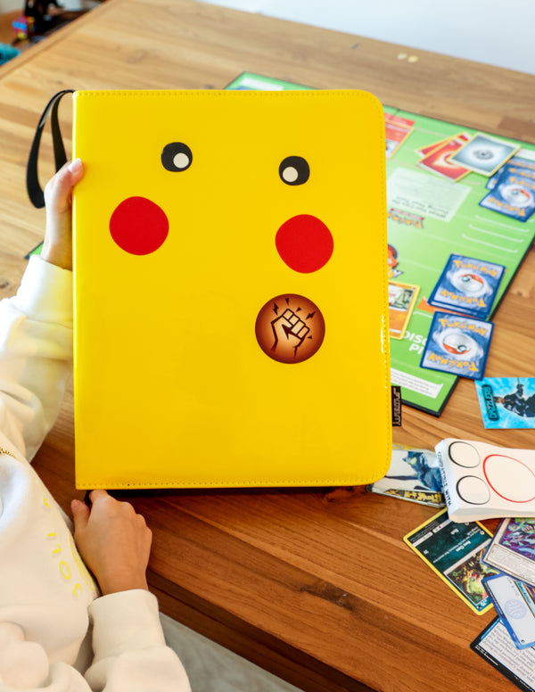 44021: Trading Card Binder |9 Pocket| Patent Yellow