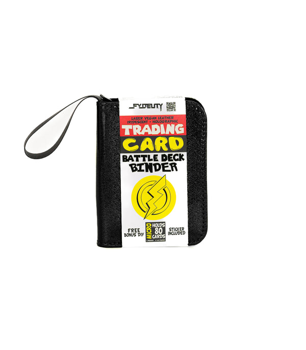 44060: Trading Card Binder |1 Pocket| Laser Black