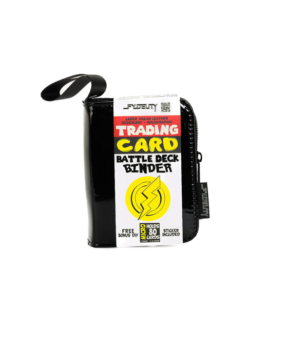 44070: Trading Card Binder |1 Pocket| Patent Black