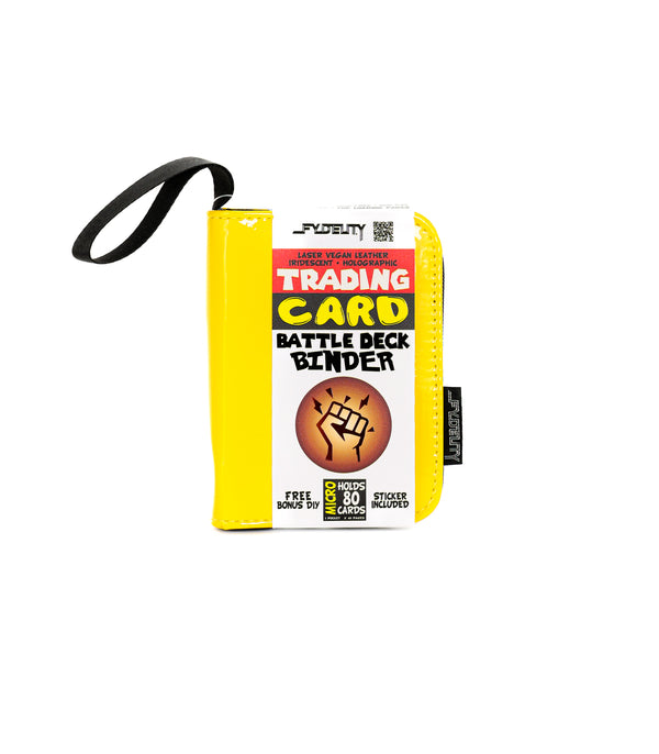 44071: Trading Card Binder |1 Pocket| Patent Yellow