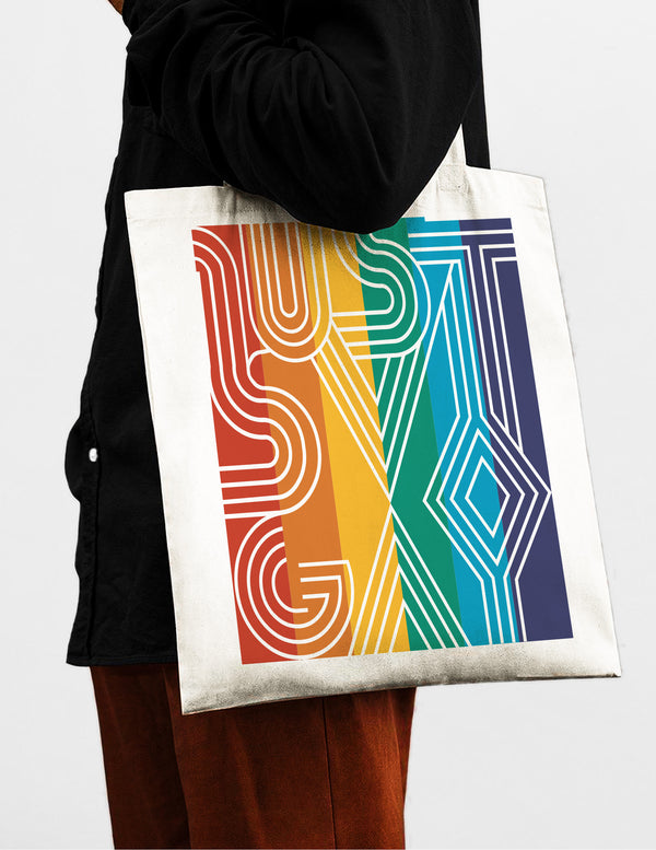 63010: Tote Bag Recycled PET | Just Say Gay
