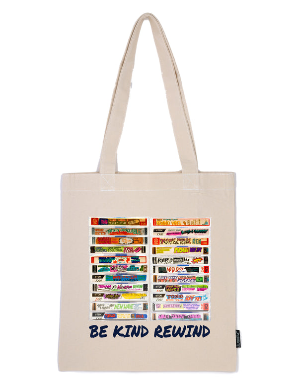 63012: Tote Bag Recycled PET | Be Kind Rewind