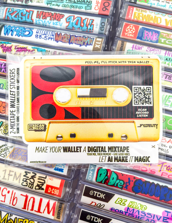 70211: Add a Digital Mixtape to Your  Wallet | Sticker |