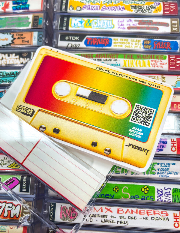 70212: Add a Digital Mixtape to Your  Wallet | Sticker |