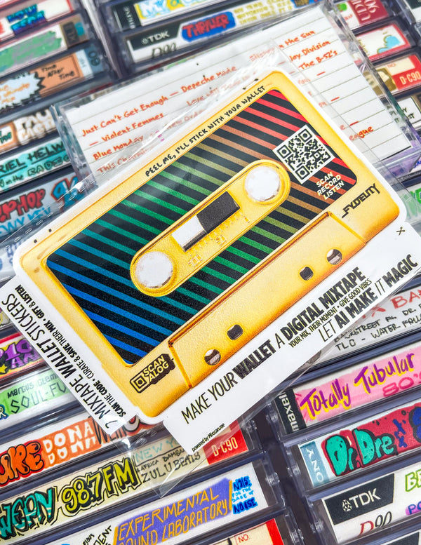 70214: Add a Digital Mixtape to Your  Wallet | Sticker | Headroom