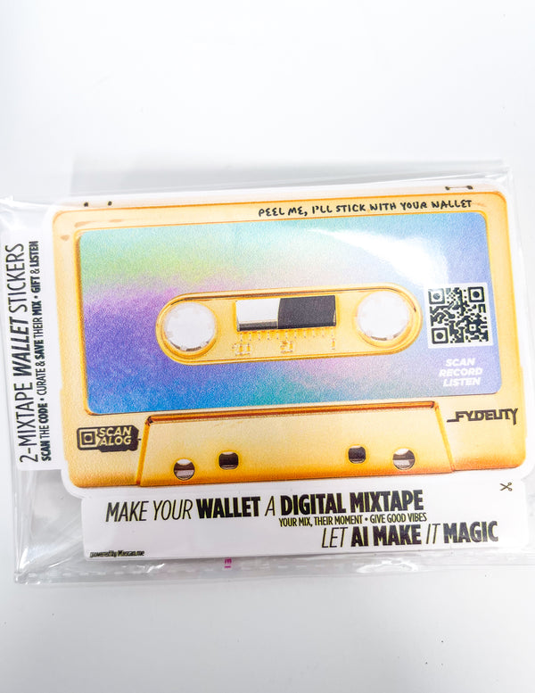 70217: Add a Digital Mixtape to Your  Wallet | Sticker | Mirage
