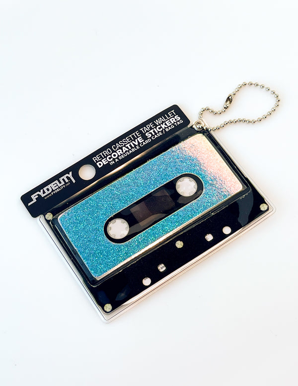 70226: Retro Cassette Wallet | Sticker |