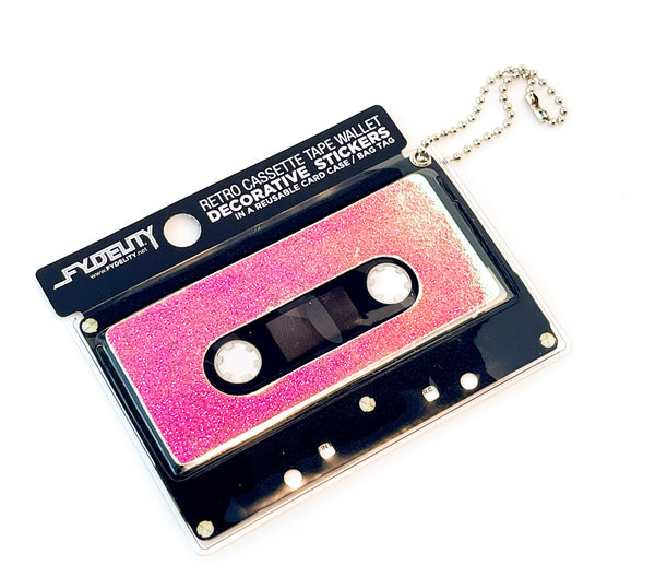 70227: Retro Cassette Wallet | Sticker |