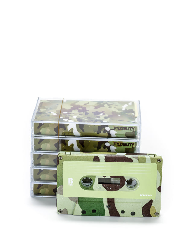 70320: Blank Cassette Tape 60-Min 5 Pack | Camouflage