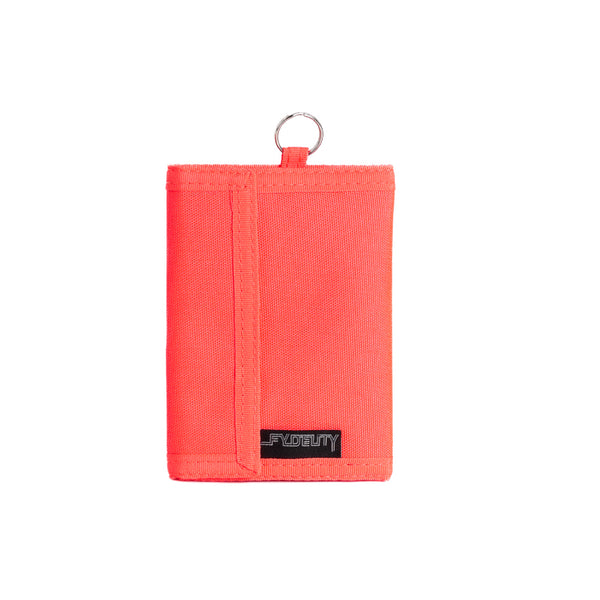 80721: 80's RFID Data Protection Wallet | Neon Red