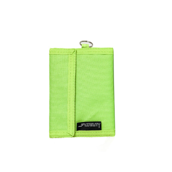 80724: 80's RFID Data Protection Wallet | Neon Green