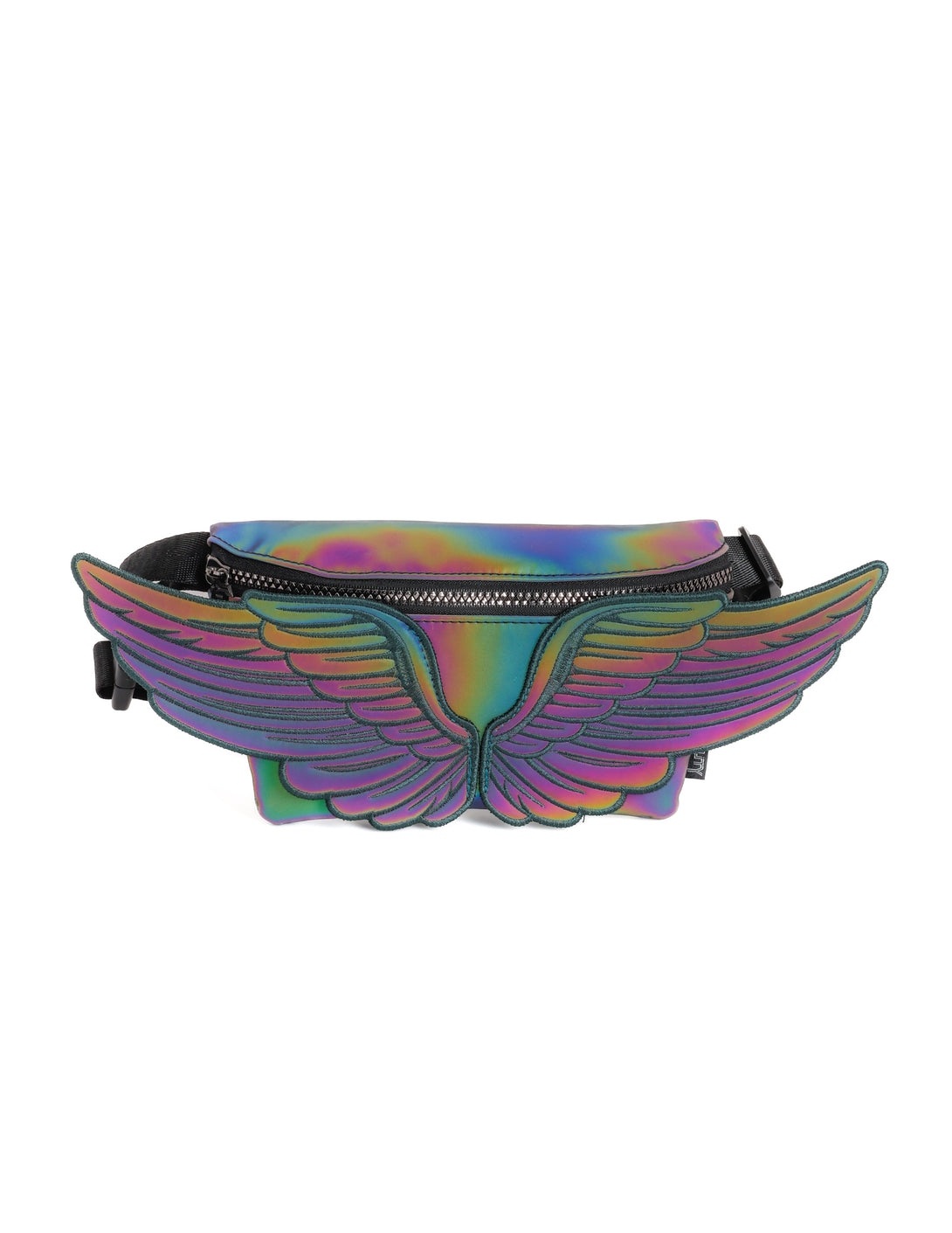 81019: Fanny Pack | Ultra Slim| WINGS Reflective Rainbow