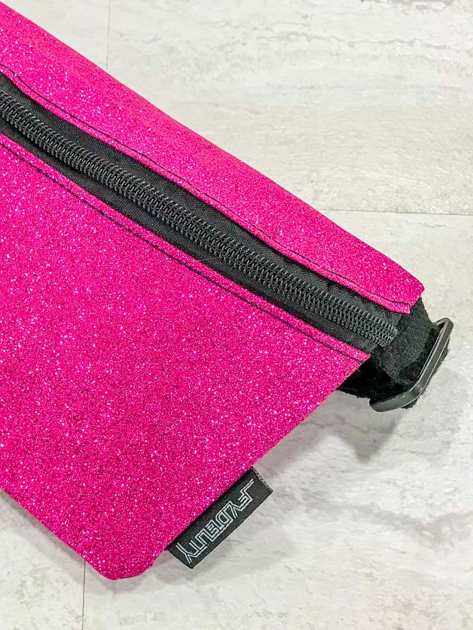 83136: Fanny Pack | Ultra Slim| Dazzler Magenta Glitter