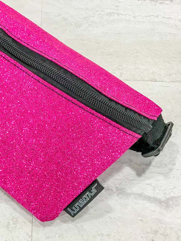 83136: Fanny Pack |Ultra Slim| Dazzler Magenta Glitter