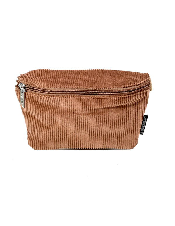 83764: Fanny Pack | Ultra Slim | Corduroy Brown