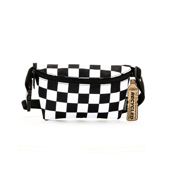 83863: Fanny Pack |Ultra-Slim| Recycled RPET | XL Checker