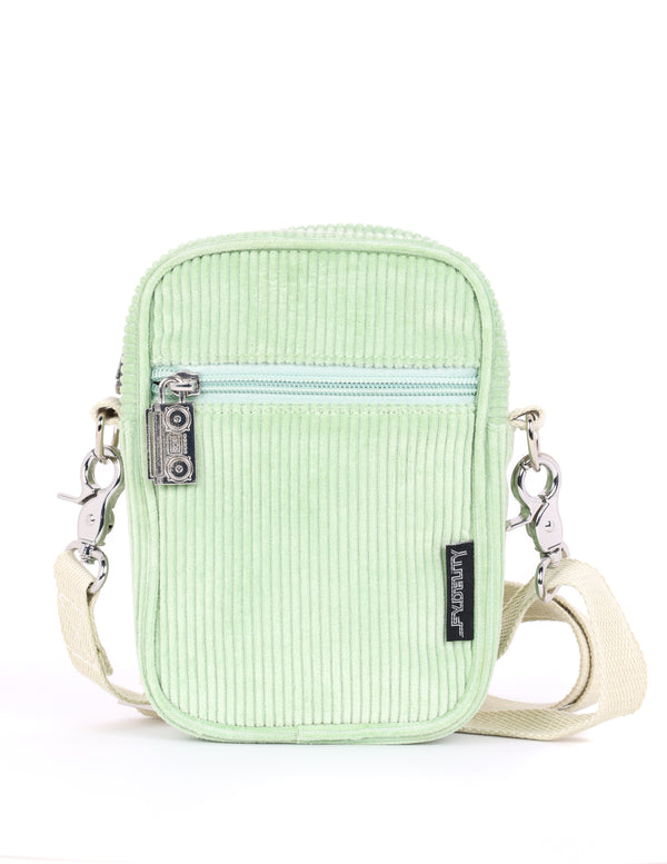 88598: Mini Brick Bag| Corduroy Sage