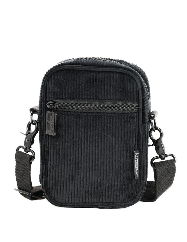 88606: Mini Brick Bag | Corduroy Black