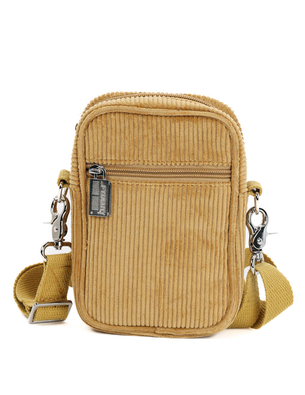 88605: Mini Brick Bag | Corduroy Tan