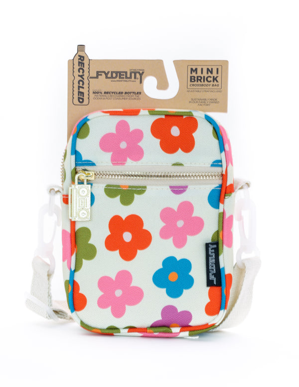 88615: Mini Brick Bag | Recycled RPET | Multi-Poppy