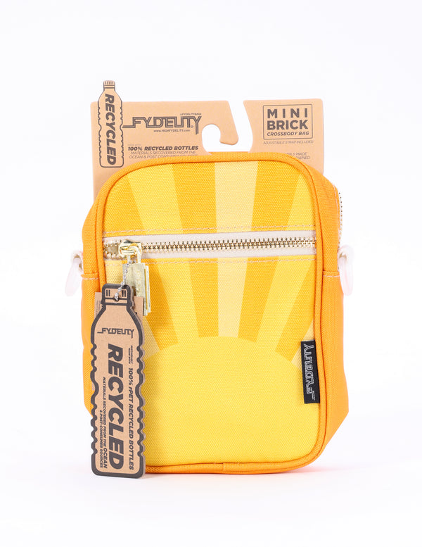 88633: Mini Brick Bag | Recycled RPET | Retro Sun