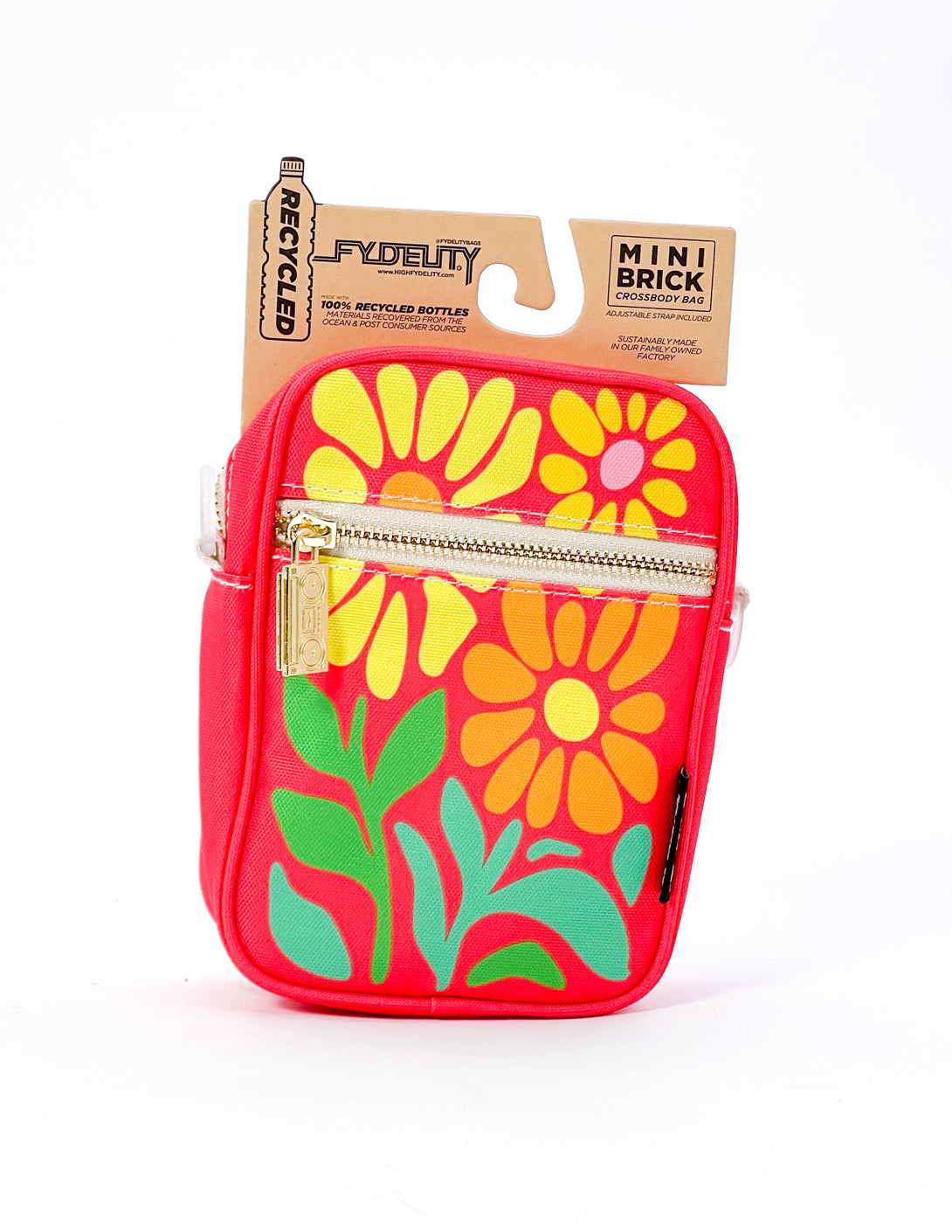 88640: Mini Brick Bag | Recycled RPET | Fleur de Sun