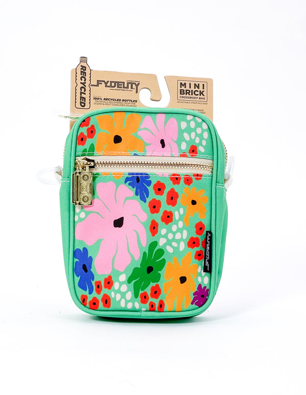 88641: Mini Brick Bag Recycled RPET | Tisse Green