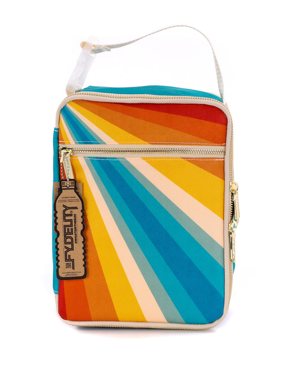 91468: Munch Box | Recycled rPET | Retro Rainbow