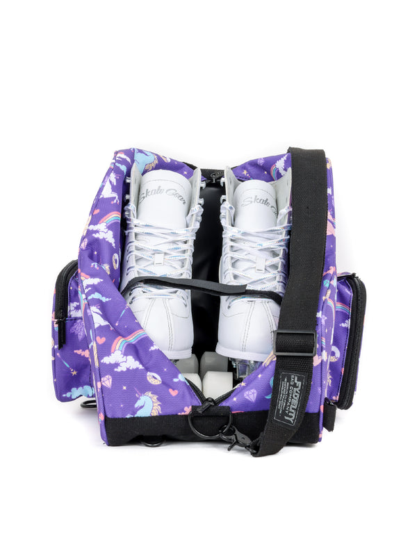 98102: Freewheelin' Roller Skate Bag Pack | Chrom Unicorn