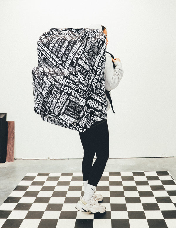 99330: Big A$$ Backpack |900D rPET Recycled | #WHATSINTHEBAG