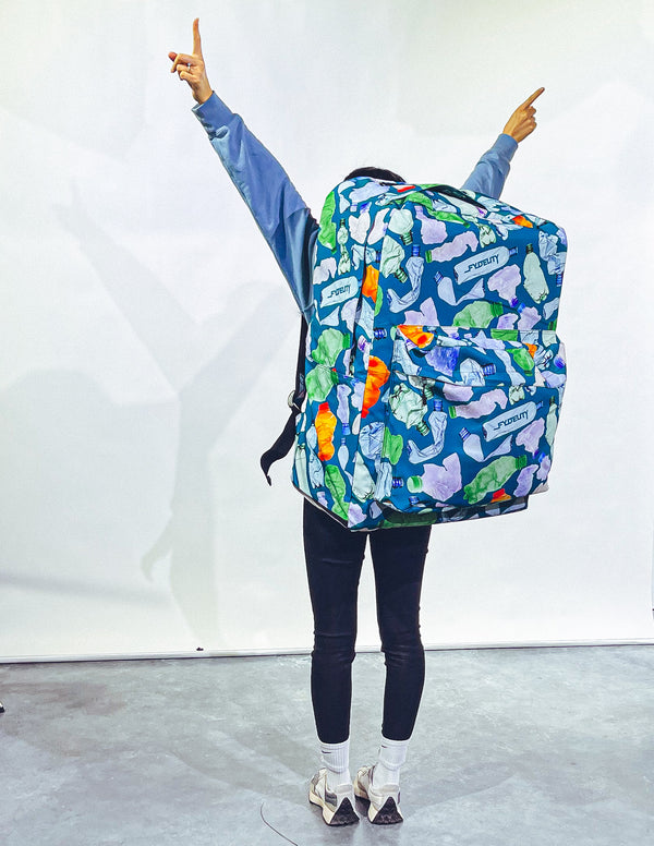 99331: Big A$$ Backpack |900D rPET Recycled | Water Bottles