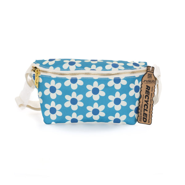 83851: Fanny Pack |Ultra-Slim| Recycled RPET | Daisy Blue