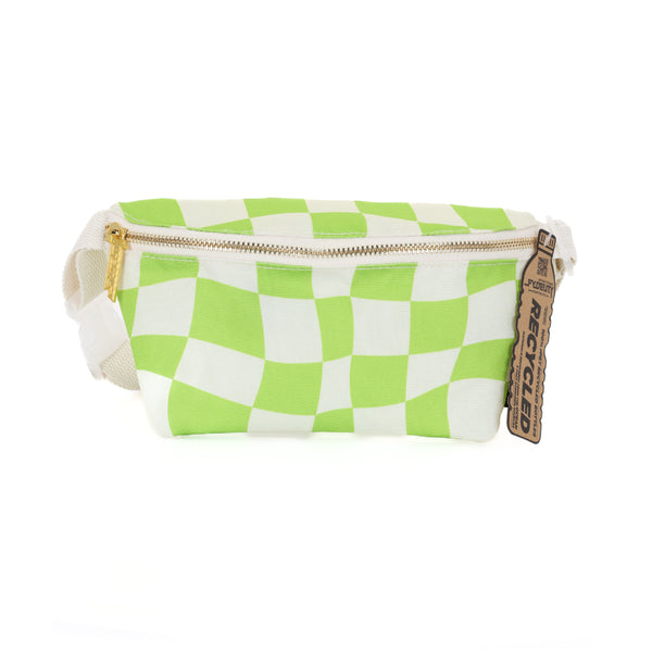 83856: Fanny Pack |Ultra-Slim| Recycled RPET | Groovy Green