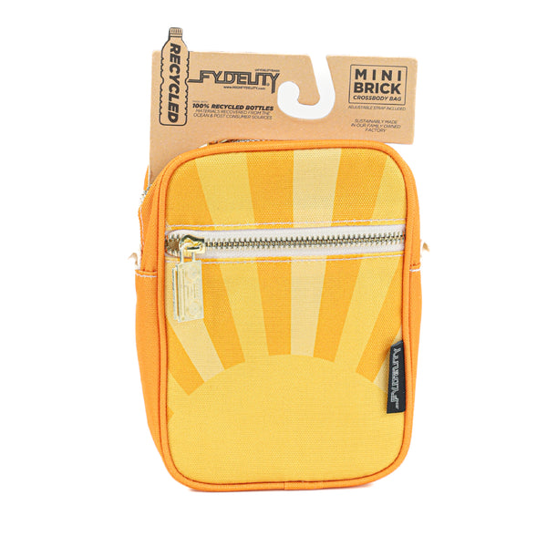 88633: Mini Brick Bag Recycled RPET |  Retro Sun