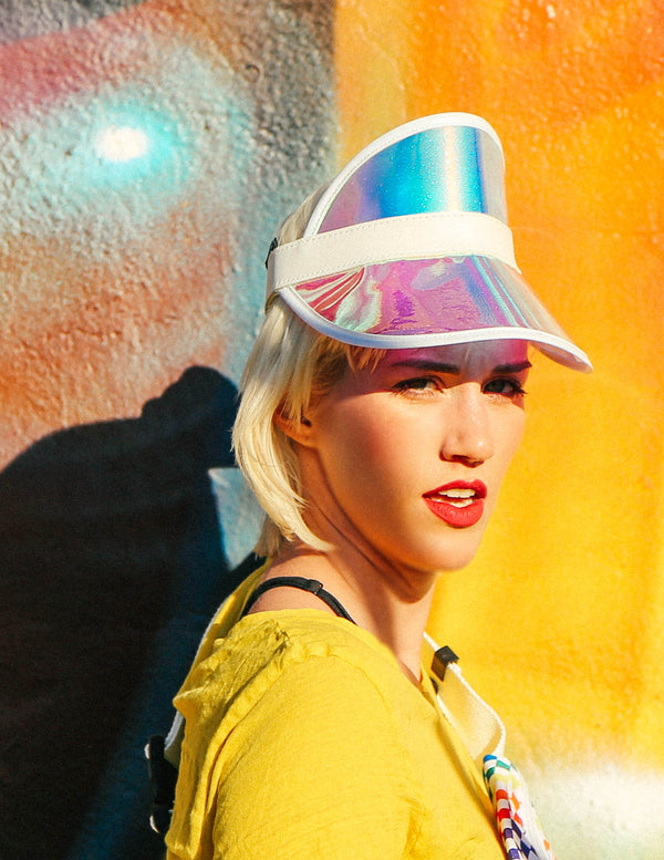 20025: Future Retro VISOR | MAZZY STARZ Blue