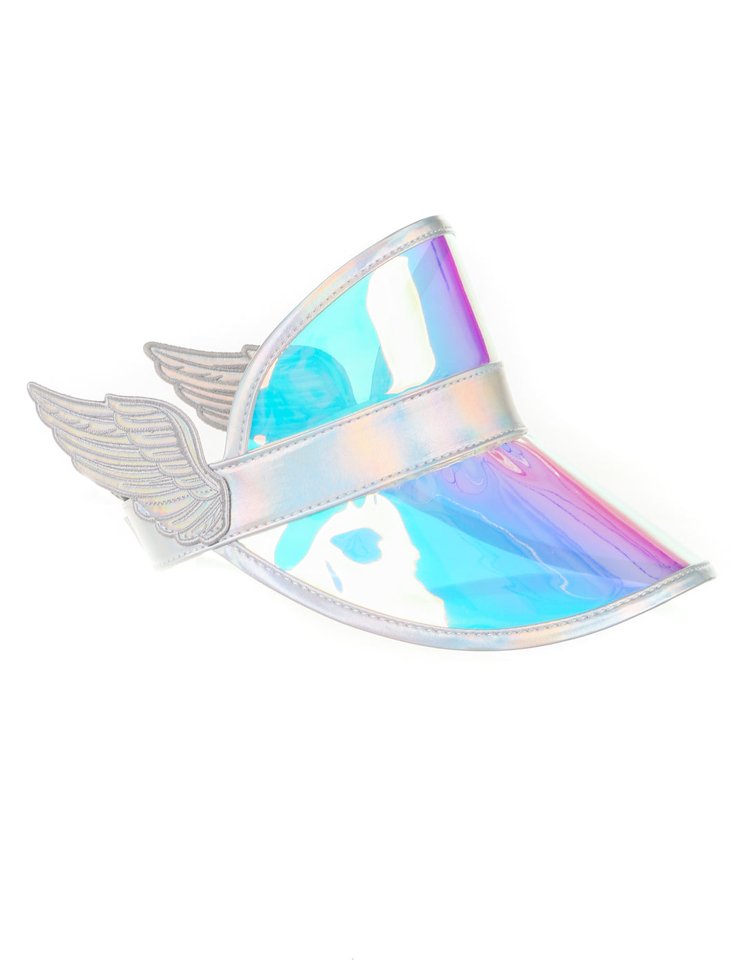 20307: Future Retro VISOR | WINGS Metallic Laser