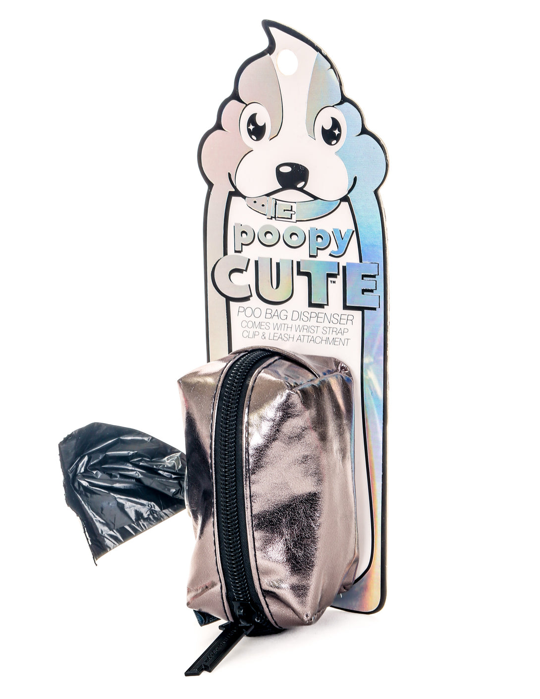 30306: poopyCUTE | Metallic Pewter