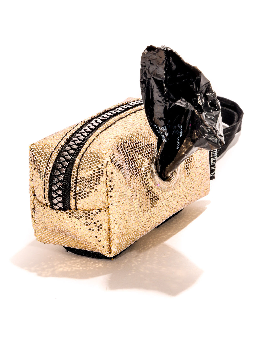 30327: poopyCUTE: Doggy Waste Bag Holder for Fashionable Owner & Dog |GLAM Platnium