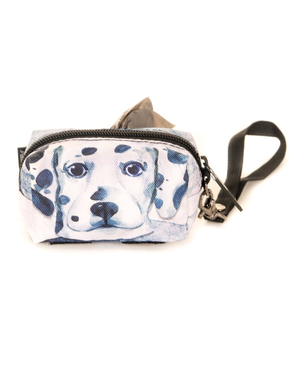 30342: poopyCUTE: Doggy Waste Bag Holder for Fashionable Owner & Dog |DOGGIE Dalmatian