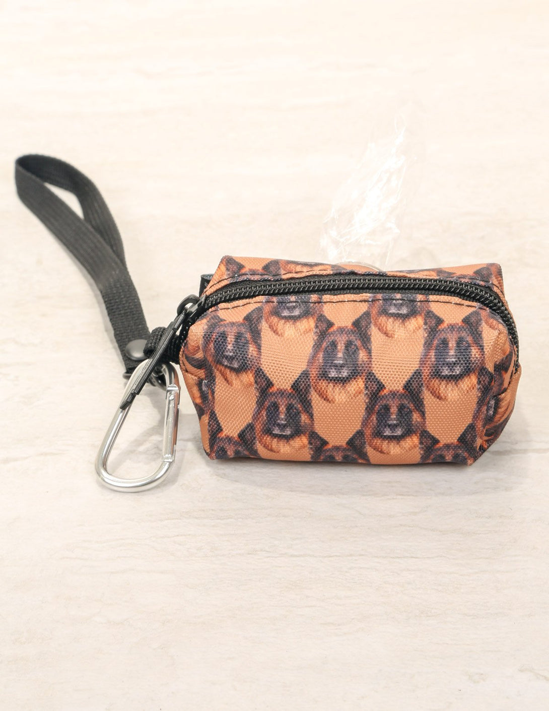 30408: FYDELITY: poopyCUTE Fashionable Dog Waste Bag Holder |  POOCHIFER German Shepard LV