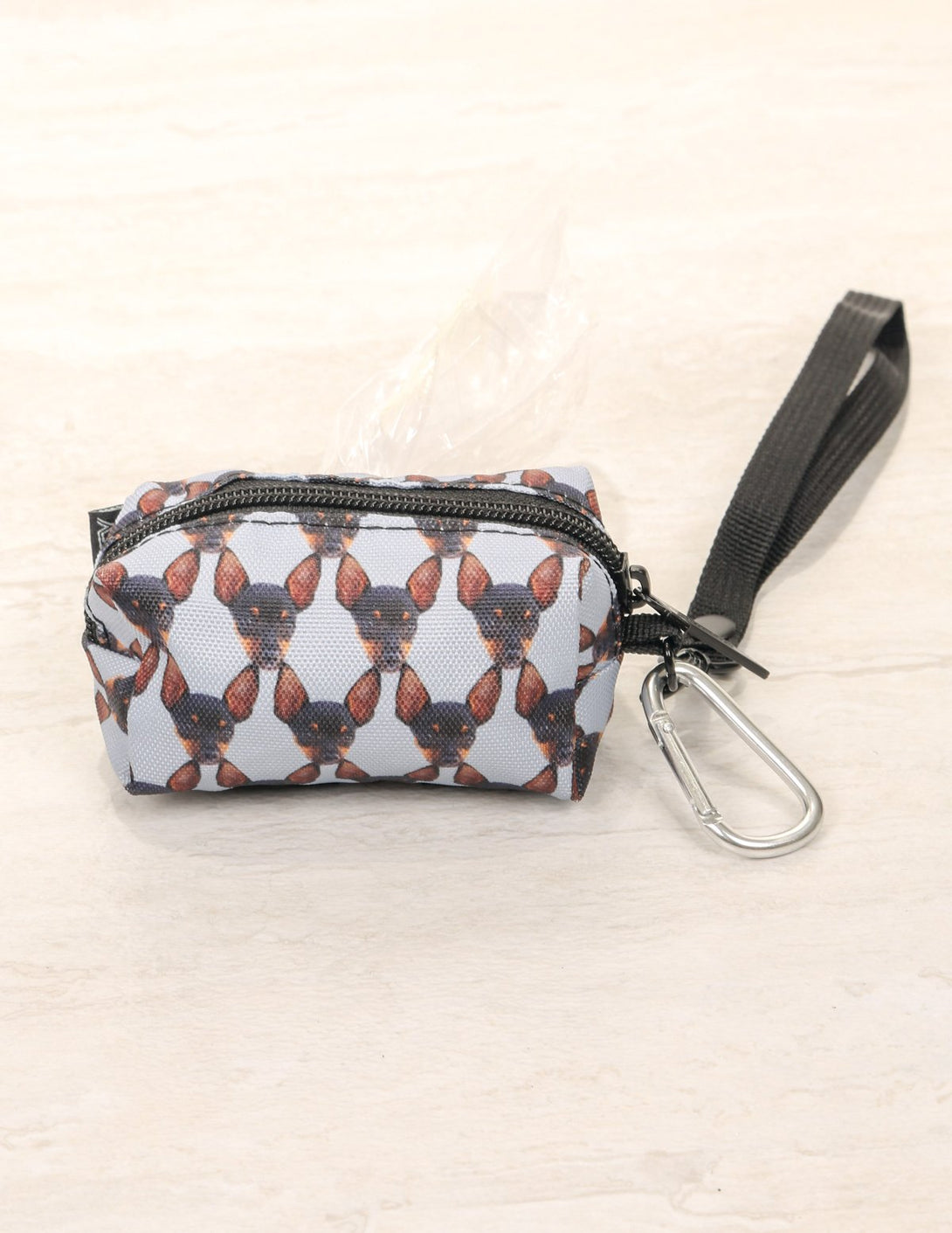 30409: FYDELITY: poopyCUTE Fashionable Dog Waste Bag Holder |  POOCHIFER Mini Pin LV