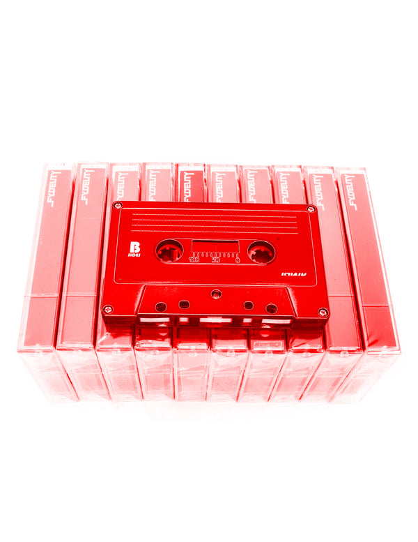 70309: Blank Cassette Tape 60-Min 10 Pack | Red Chrome